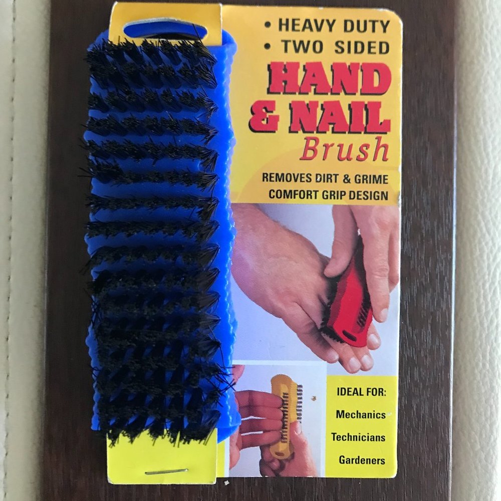 Heavy duty 2 sided hand and nail brush